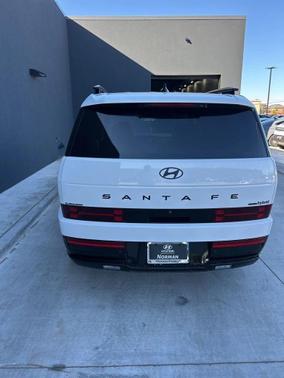 Serenity White 2026 Hyundai SANTA FE HEV Calligraphy