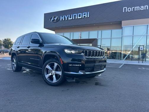 Diamond Black Crystal Pearlcoat 2022 Jeep Grand Cherokee L Limited