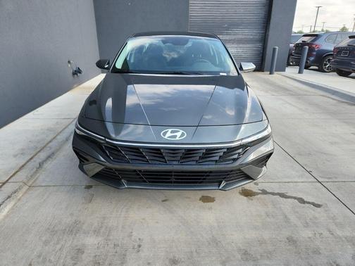 Amazon Gray 2026 Hyundai ELANTRA HEV Blue
