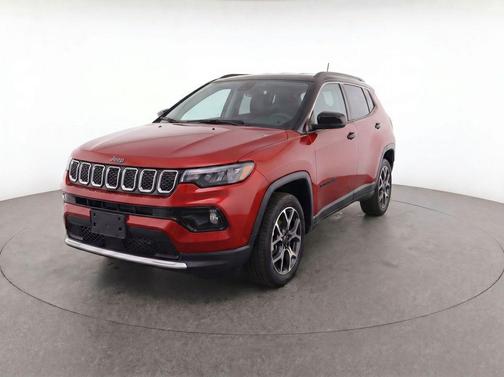 Red Hot Pearlcoat 2025 Jeep Compass Limited