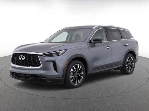 Gray 2024 INFINITI QX60 Luxe