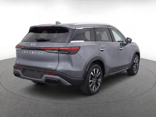 Gray 2024 INFINITI QX60 Luxe