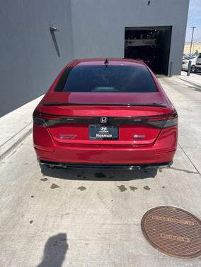 Radiant Red Metallic 2024 Honda Accord Hybrid Sport-L