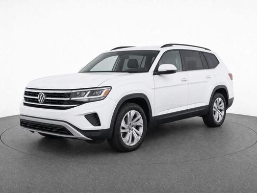Pure White 2023 Volkswagen Atlas 3.6L SE w/Technology