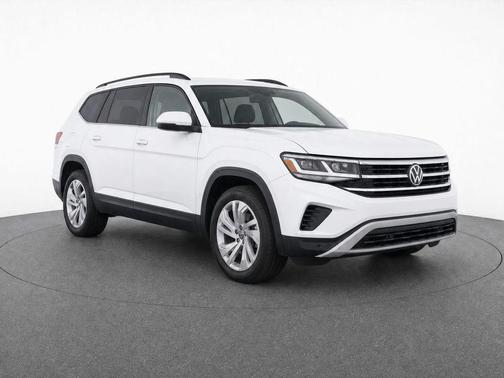 Pure White 2023 Volkswagen Atlas 3.6L SE w/Technology