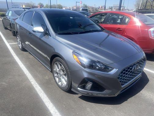 Machine Gray 2019 Hyundai SONATA Limited 2.0T