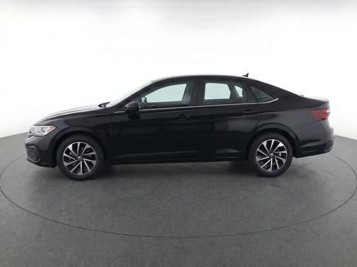 Deep Black 2024 Volkswagen Jetta 1.5T S