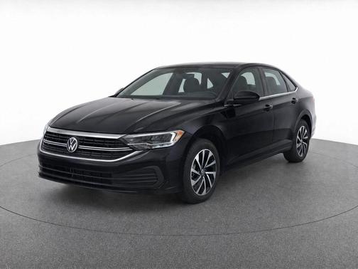 Deep Black 2024 Volkswagen Jetta 1.5T S