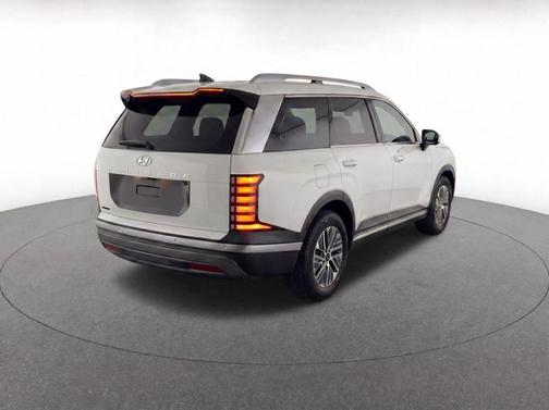 Creamy White Pearl 2026 Hyundai Palisade Hybrid Blue SEL 7P