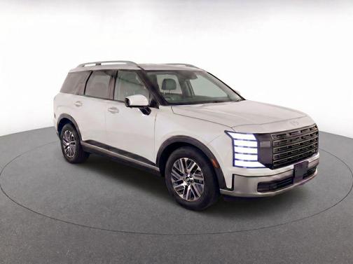 Creamy White Pearl 2026 Hyundai Palisade Hybrid Blue SEL 7P