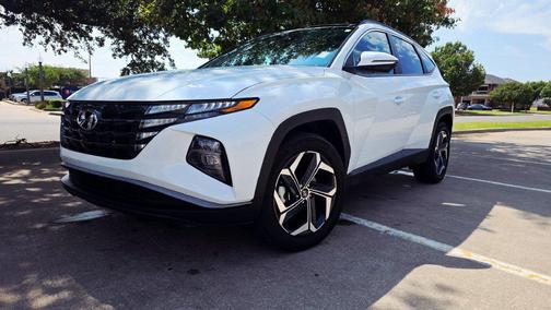 White Pearl 2024 Hyundai TUCSON Hybrid SEL Convenience