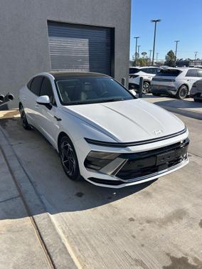 Serenity White 2025 Hyundai SONATA SEL