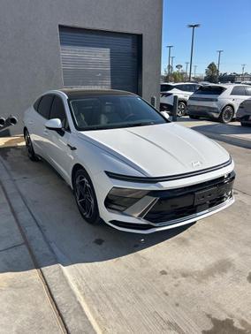Serenity White 2025 Hyundai SONATA SEL