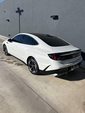 Serenity White 2025 Hyundai SONATA SEL