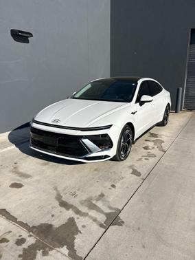 Serenity White 2025 Hyundai SONATA SEL
