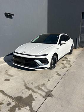Serenity White 2025 Hyundai SONATA SEL