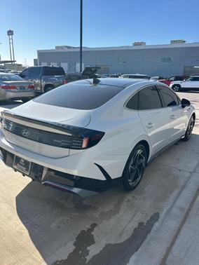 Serenity White 2025 Hyundai SONATA SEL