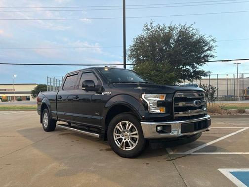 Shadow Black 2017 Ford F-150 Lariat