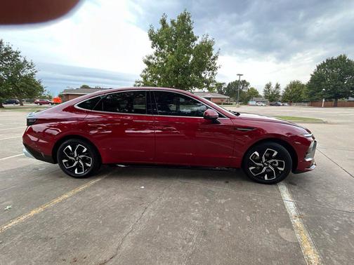 Ultimate red 2024 Hyundai SONATA SEL