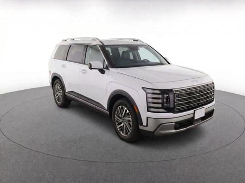 Creamy White Pearl 2026 Hyundai Palisade Hybrid SEL Premium 7P