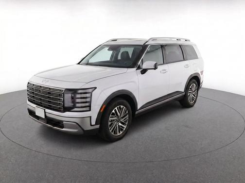 Creamy White Pearl 2026 Hyundai Palisade Hybrid SEL Premium 7P