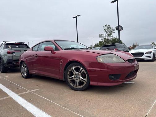 Electric Red 2005 Hyundai Tiburon GT