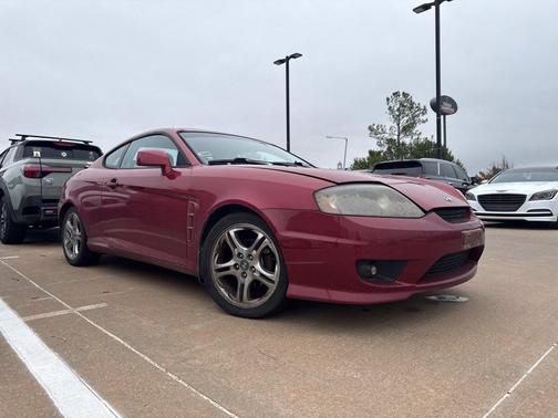 Electric Red 2005 Hyundai Tiburon GT