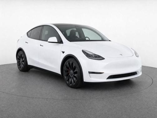 Solid Black 2022 Tesla Model Y Performance Dual Motor All-Wheel Drive