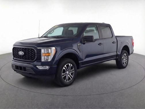 Antimatter Blue Metallic 2023 Ford F-150 XL