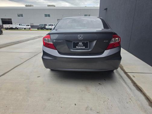 Grigio Metallic 2012 Honda Civic EX