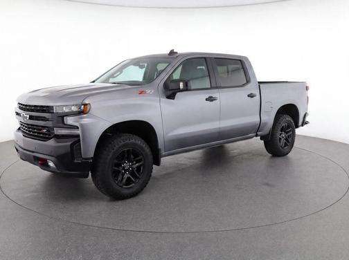 Satin Steel Metallic 2019 Chevrolet Silverado 1500 LT Trail Boss