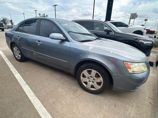 Medium Silver Blue Metallic 2009 Hyundai SONATA GLS