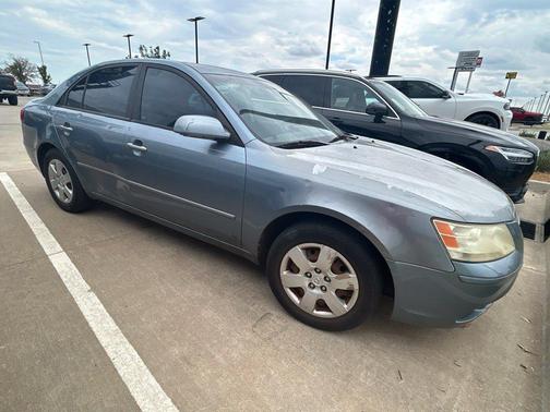 Medium Silver Blue Metallic 2009 Hyundai SONATA GLS