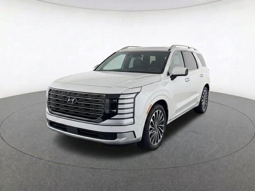 Creamy White Pearl 2026 Hyundai Palisade Hybrid Calligraphy