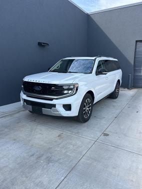 Oxford White 2025 Ford Expedition Max Platinum