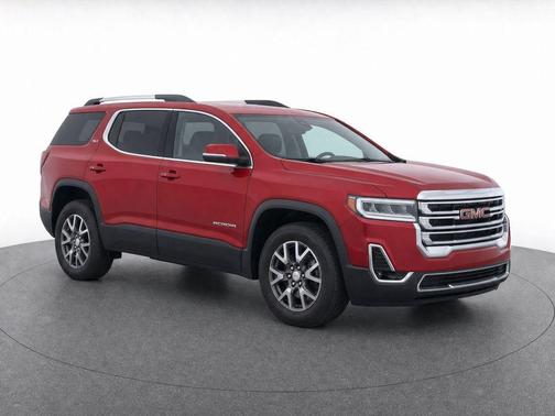 Volcanic Red Tintcoat 2023 GMC Acadia AWD SLT
