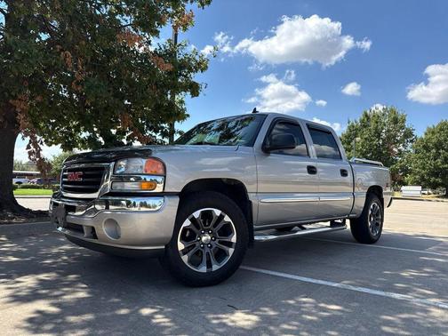 Silver Birch Metallic 2006 GMC Sierra 1500 SLT Crew Cab