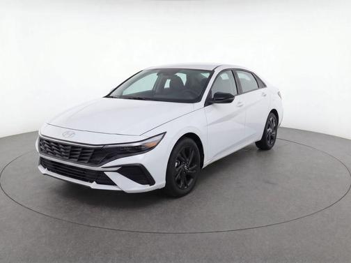 Serenity White 2026 Hyundai ELANTRA Sport