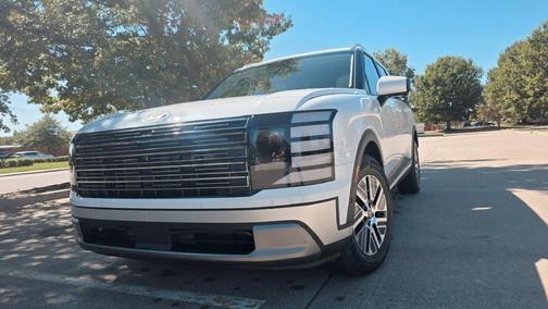 Creamy White Pearl 2026 Hyundai Palisade Hybrid SEL Premium 7P