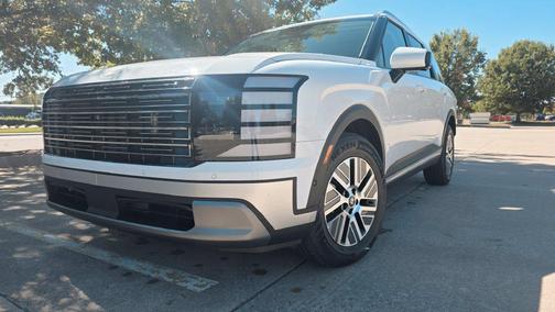 Creamy White Pearl 2026 Hyundai Palisade Hybrid SEL Premium 7P