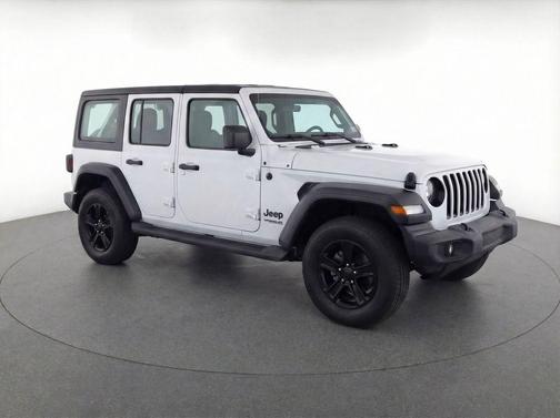 Bright White Clearcoat 2019 Jeep Wrangler Unlimited Sport Altitude