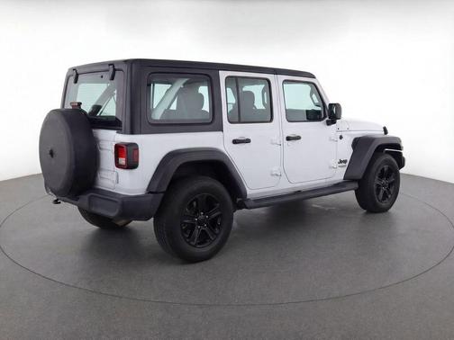 Bright White Clearcoat 2019 Jeep Wrangler Unlimited Sport Altitude