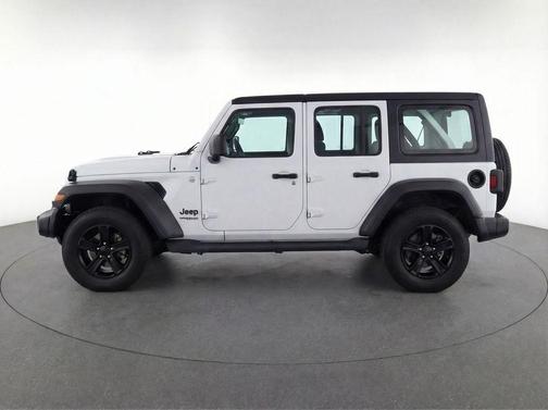 Bright White Clearcoat 2019 Jeep Wrangler Unlimited Sport Altitude