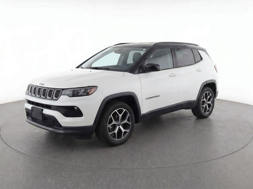 Bright White Clearcoat 2025 Jeep Compass Limited