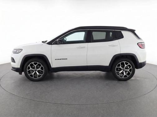Bright White Clearcoat 2025 Jeep Compass Limited