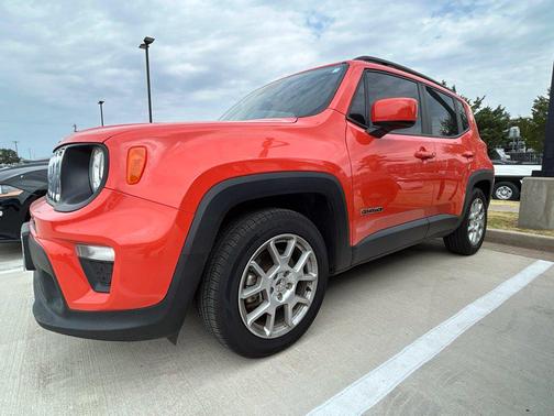 Omaha Orange Clearcoat 2020 Jeep Renegade Latitude