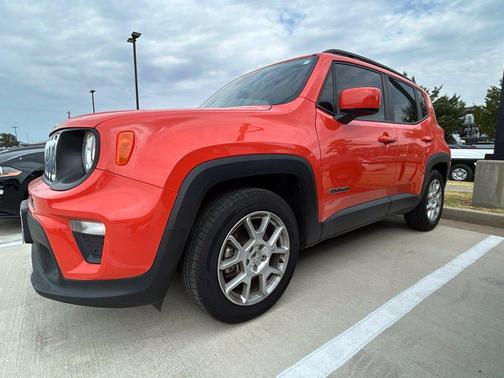 Omaha Orange Clearcoat 2020 Jeep Renegade Latitude