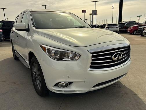 Moonlight White 2013 INFINITI JX35 Base