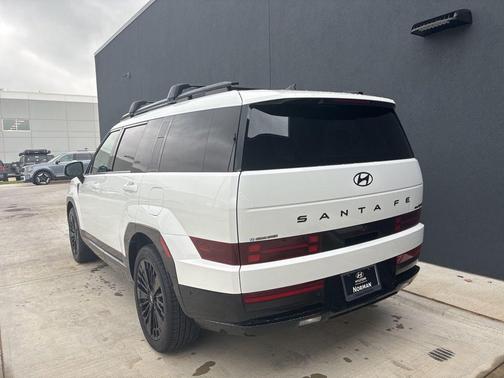 Serenity White 2026 Hyundai SANTA FE HEV Calligraphy