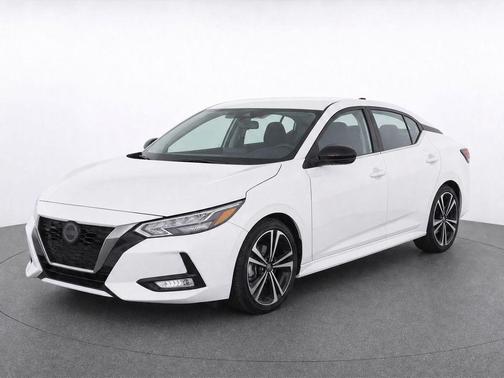 Aspen White TriCoat Pearl 2022 Nissan Sentra SR